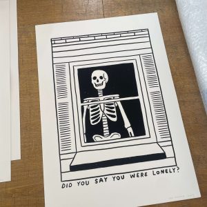 Lonely print